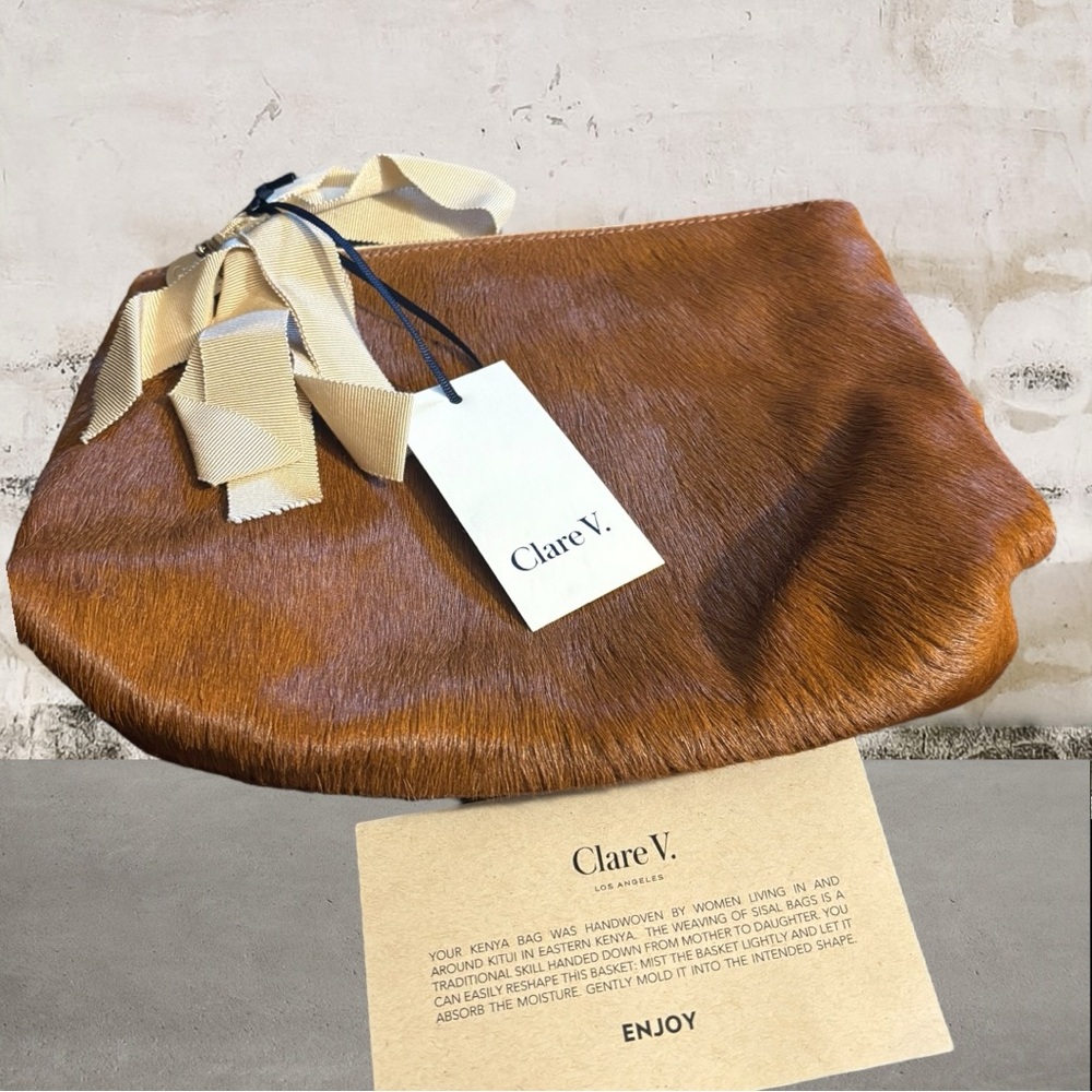 Clare V Tan Clutch